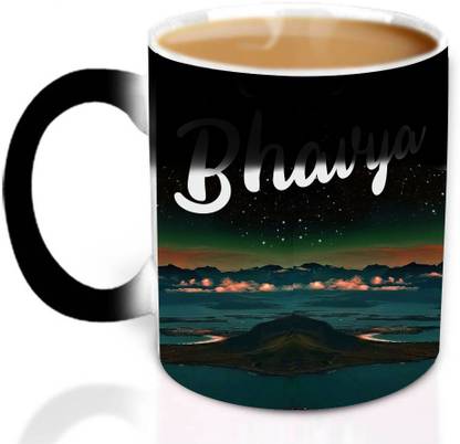 Ezellohub You're the magic (Bhavya) Color Changing Magic Ceramic Coffee Mug
