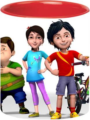 ARTBUG Shiva Cartoon -2209-Red Ceramic Coffee Mug