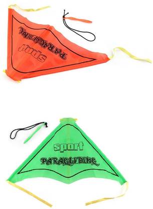 Bestie Toys Paragliding Flying Hang Glider Set Launch Catapult Slingshot Outdoor Toy Pack of 2
