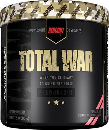 Redcon1 TOTAL WAR PRE WORKOUT WATERMELON BCAA