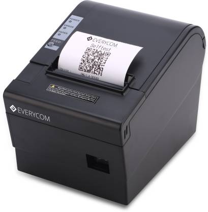EVERYCOM 80mm Thermal Printer with Auto Cutter - USB + LAN Interface (EC801B) Thermal Receipt Printer