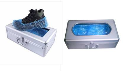 sky enterprise shop Shoe Cover Digital Automatic Machine With Shoe cover (Pack 1) Stainless Steel Silver Flat Shoe Cover, Boots Shoe Cover