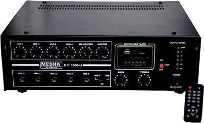 MEDHA D.J. PLUS D.P-1500U 160 W AV Power Amplifier