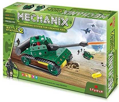 ZEPHYR Mechanix Battle Station 2 Building Toy