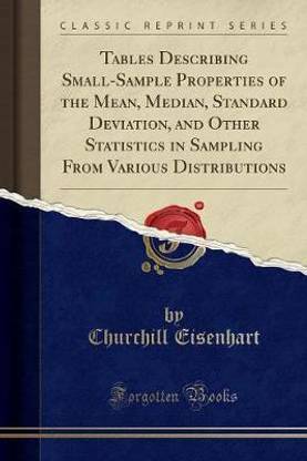 Tables Describing Small-Sample Properties of the Mean, Median, Standard Deviation, and Other Statistics in Sampling from Various Distributions (Classic Reprint)