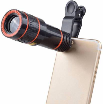 STROMBUCKS MOBILE PHONE TELESCOPE LENS WITH 8 X ZOOM , MOBILE CAMERA LENS , WIDE AND MACRO LENS Mobile Phone Lens