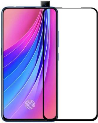 MOBILOVE Edge To Edge Tempered Glass for Vivo V15 Pro | 11D Edge to Edge Original 2.5D Curve Anti Fingerprint 0.33 mm Tempered Glass Screen Protector
