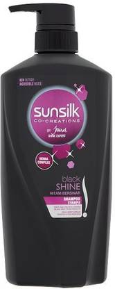 SUNSILK CO-CREATIONS BLACK SHINE SHAMPOO (650 ml)