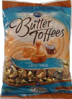Arcor Butter Toffees Sabor Leite/Milk Toffee