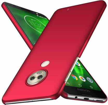 Accessories Kart Back Cover for Motorola M OG soft case with superior Grip Red
