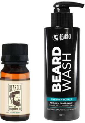 BEARDO The Irish Royale Beard Oil (30ml) & Beard Wash Combo (100ml)