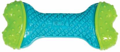 KONG Core Strength Rubber Chew Dog Toys (Core Strength Bone, Small/Medium, Blue) Rubber Rubber Toy For Dog