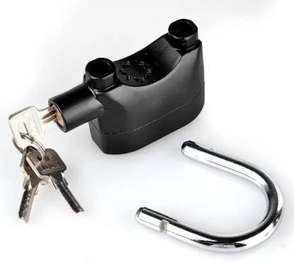 whinsy Alarm Shock Sensor Padlock Safety Lock