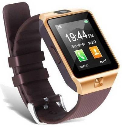 Gazzet 4G DZ09 Golden Android calling Smartwatch