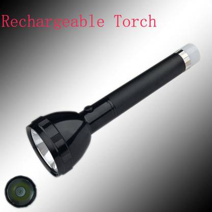 Tool Point Rechargeable LED Torch with Charger for Outdoor Home Use Torch