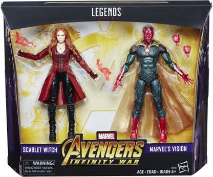 MARVEL Legends Vision and Scarlet Witch 2-Pack