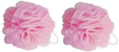 Just Peachy Bath Sponge Round Lufa/Loofah (Pack of 2)