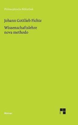 Wissenschaftslehre nova methodo