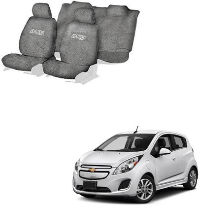 JMJW & SONS Cotton Car Seat Cover For Chevrolet Spark