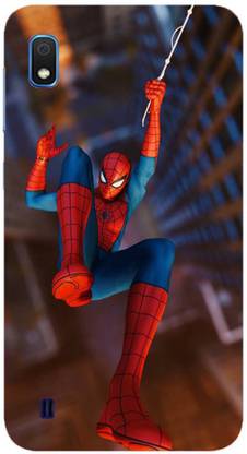 NDCOM Back Cover for Samsung Galaxy A10 Spider Man Printed