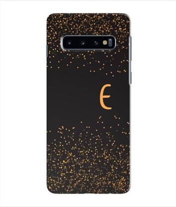 ETECHNIC Back Cover for Samsung Galaxy S10 - Alphabet E
