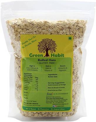 greenhabit Gluten-free Rolled Oats Pouch
