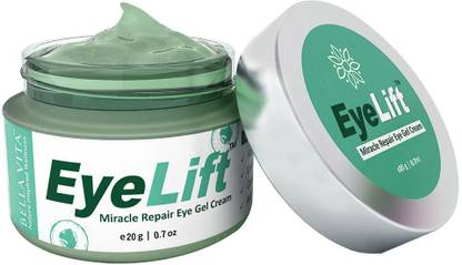 Bella vita organic EyeLift - Miracle Repair Eye Cream Gel for Under Eyes, Dark Circles, Puffiness & Wrinkles, 20 gms (Unisex)