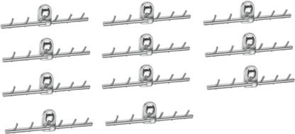 CERA - Coat Hook Set of 11 pcs - Pins Swivel Hook 6