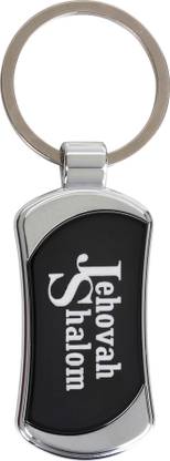 Word Gift Jehovah Shammah Bible Verse Key Chain