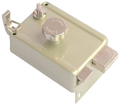 Europa BRASS INSIDE OPENING NIGHT LATCH DOOR LOCK 25X32X10.5MM , NICKEL SILK Lock