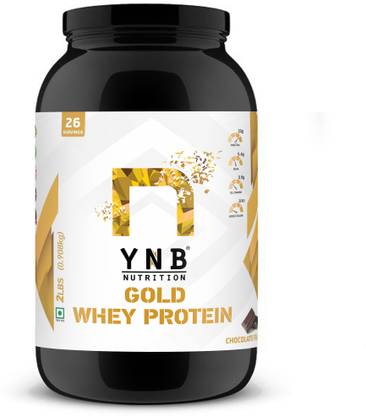 YNB Nutrition Gold Whey Protein 2lbs, Chocolate, 26 Servings Whey Protein