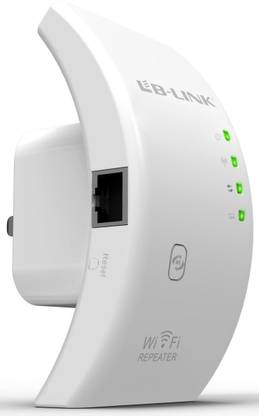 LB-LINK Universal WiFi High Range Extender/Repeater WiFi Range Extender 2.4 GHz 300 Mbps Wifi Speed Single Band Internal Antenna Ethernet (Cable Broadband)