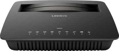 LINKSYS X6200-AP Wireless Router 2.4 GHz, 5 GHz 750 Mbps Wifi Speed Dual Band Internal Antenna Both (Ethernet and ADSL)