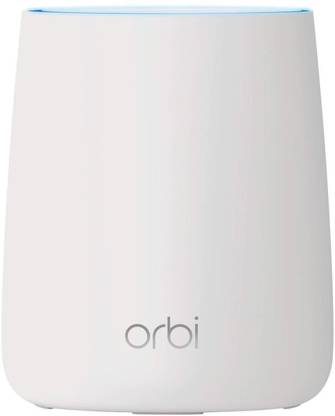 NETGEAR Orbi RBK20 Mesh Router 2.4 GHz, 5 GHz 2200 Mbps Wifi Speed Tri Band Internal Antenna Ethernet (Cable Broadband)
