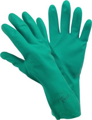Primeway Rubberex NL-15 Nitrile Oil and Chemical Resistance Medium Nitrile  Safety Gloves