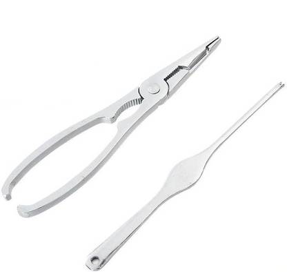 S.B.ANJALI Crab Cutter(Seafood Cracker) Tool Set, Stainless Steel. Stainless Steel Cracker