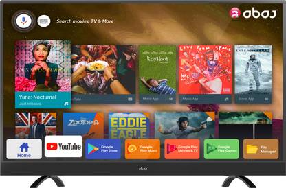 ABAJ Royal 109 cm (43 inch) Ultra HD (4K) LED Smart Android TV
