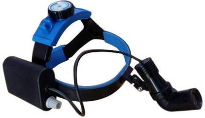 NSC ENT Headlight Rechargeable with Light source Fiber Optic Medical E N T Headlight Band With Storz Fit Cable Adopter Fitting Torch
