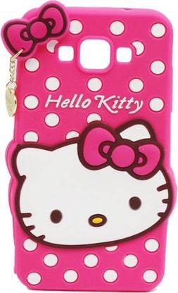 WEBKREATURE Back Cover for Samsung Galaxy J2 Pro, Cute Hello Kitty Case
