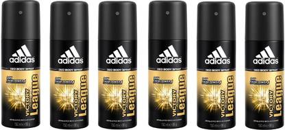 ADIDAS Victory League Deodorant Body Spray 150ML Each (Pack of 6) Deodorant Spray  -  For Men