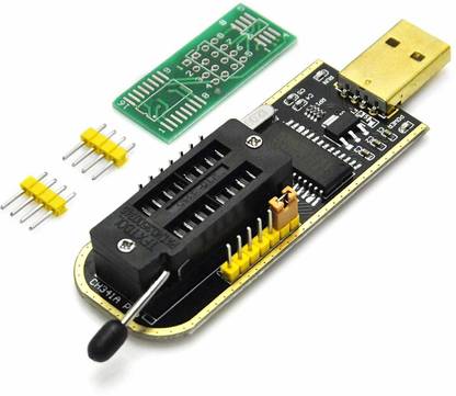 REES52 REES-182 Automatic Identification CH341A Series USB Programming Module 24 EEPROM Writer 25 SPI Flash BIOS Board USB to TTL 5V-3.3V Electronic Components Electronic Hobby Kit