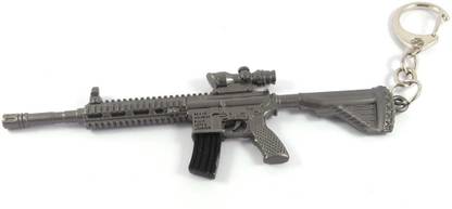 SN RACERS M416 GUN Game Fortnite Assault Rifle Keychain Model Toy Key Chain