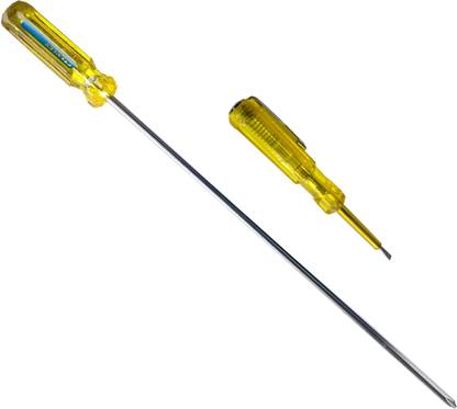 STANLEY 73076 very long screwdriver star(phillips head) and 813 tester pack of 2 home and professional tool kit for all purposes Hand Tool Kit