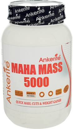 Ankerite MAHA MASS 5000- Quick Mass, Cuts,& Weight Gainer Weight Gainers/Mass Gainers