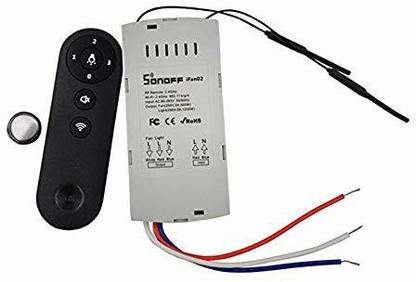 Sonoff Smart Driver for Ceiling Fan & LED, Model:iFan02 - Converts Non-Smart LED Ceiling Fan to WiFi Smart Ceiling Fan with Light