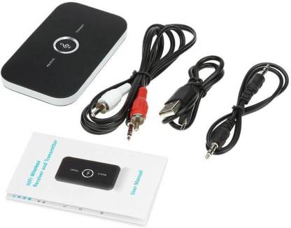 AMJ BEST QUALITY HIFI Wireless 2-in-1 Audio Receiver / Transmitter (Used for all audio interface device) WIRELESS 2 IN 1-001 Bluetooth
