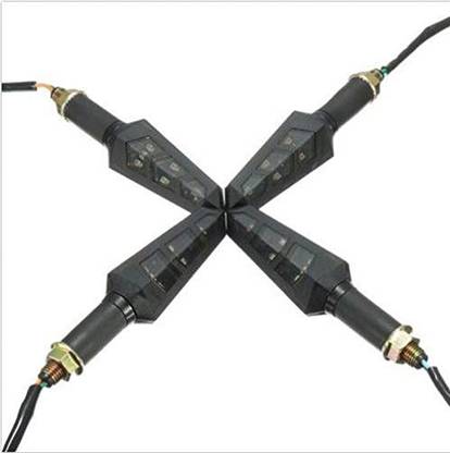 Yashinika Front LED Indicator Light for Universal For Bike Universal For Bike