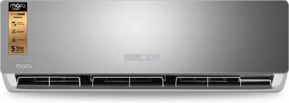 MarQ by Flipkart 1.2 Ton 3 Star Split Inverter AC  - IDU (Tinted Mirror) ODU (White)