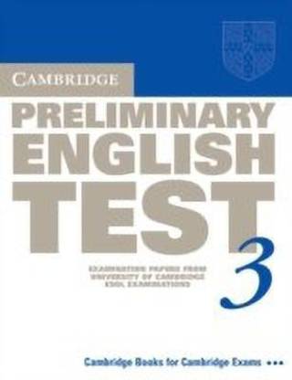 Cambridge Preliminary English Test 3 Student's Book