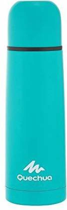 QUECHUA by Decathlon Insulated Stainless Steel Hiking Bottle 0.4L Green 400 ml Steel Bottle